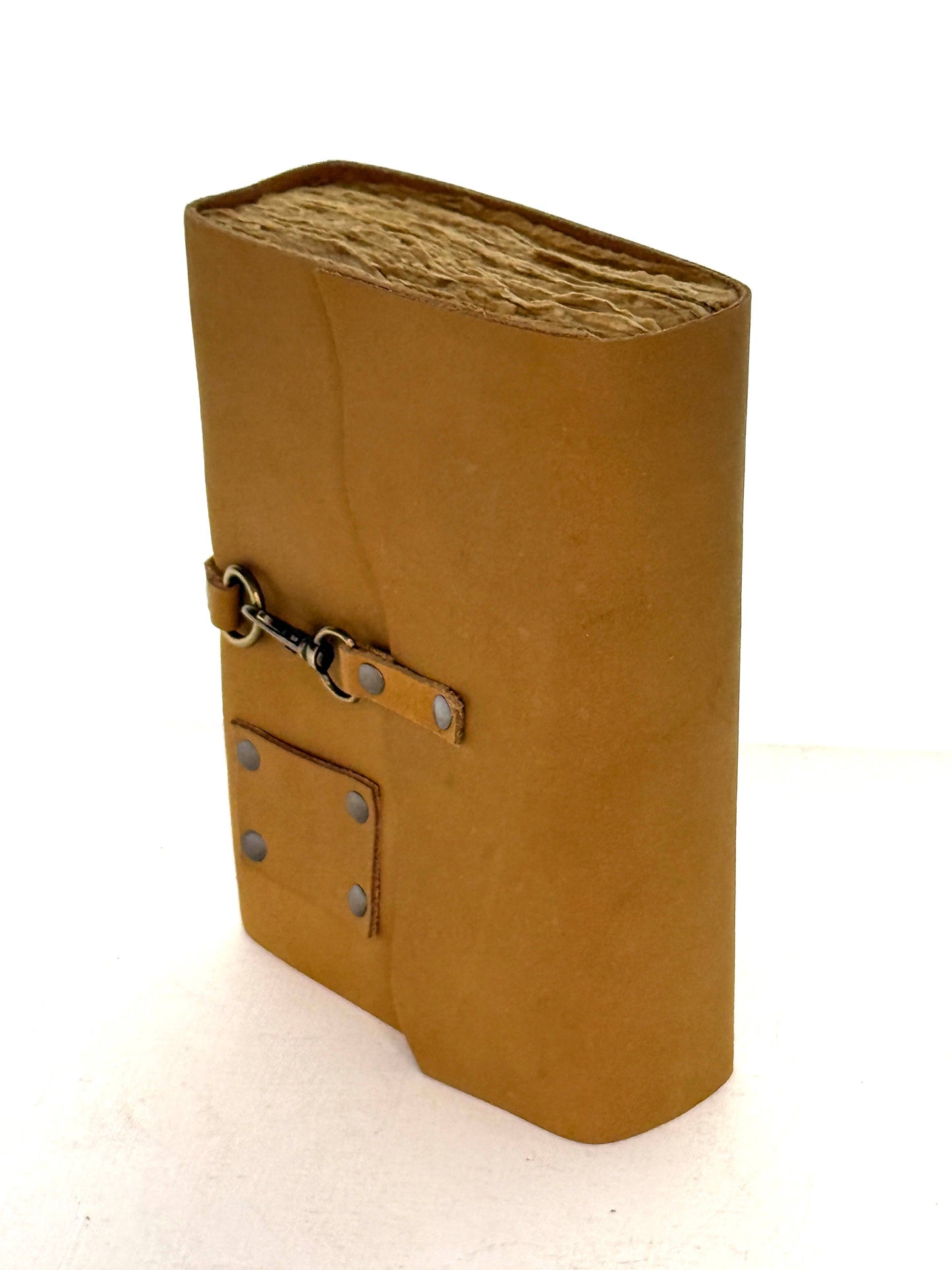 Leather Journal   plain and smooth leather
