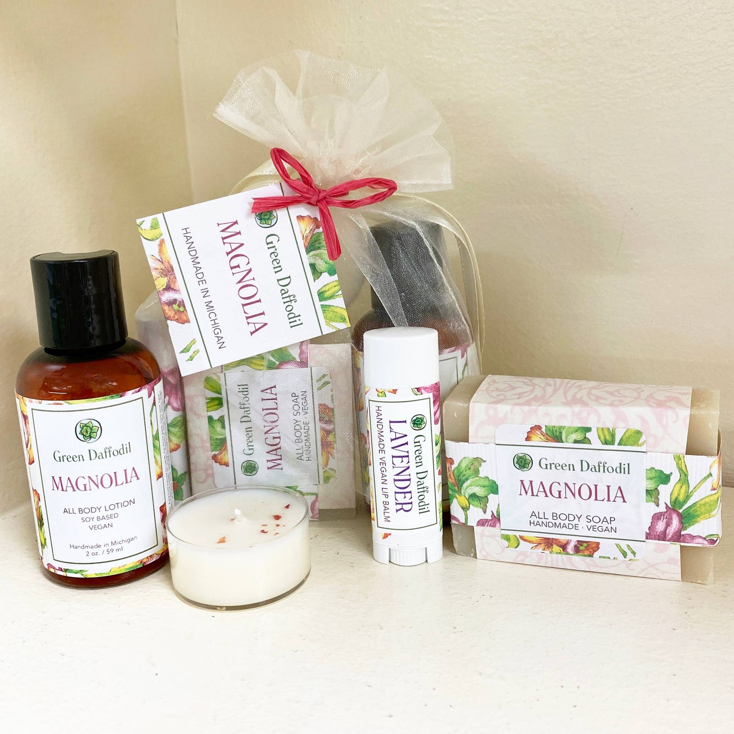 Magnolia  Organdy Quartet Gift Set