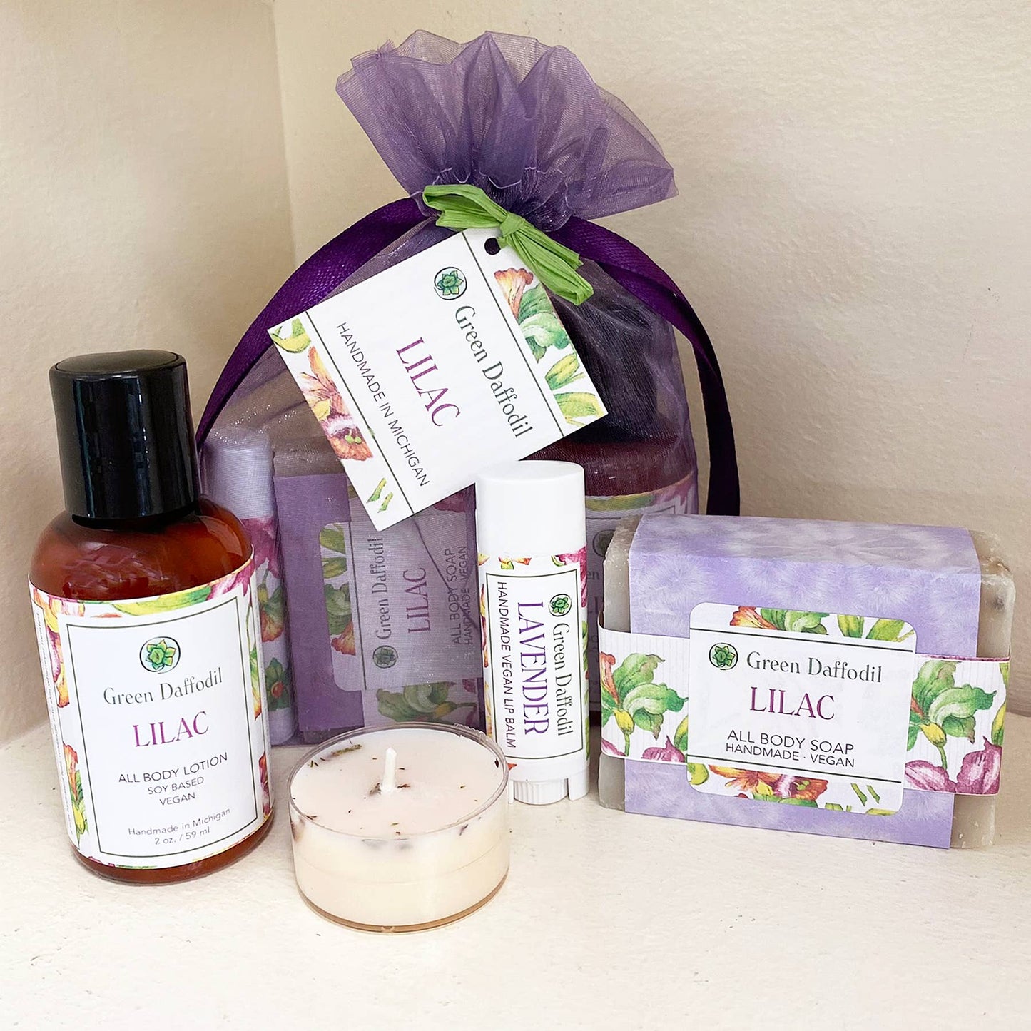 Lilac Organdy Quartet Gift Set