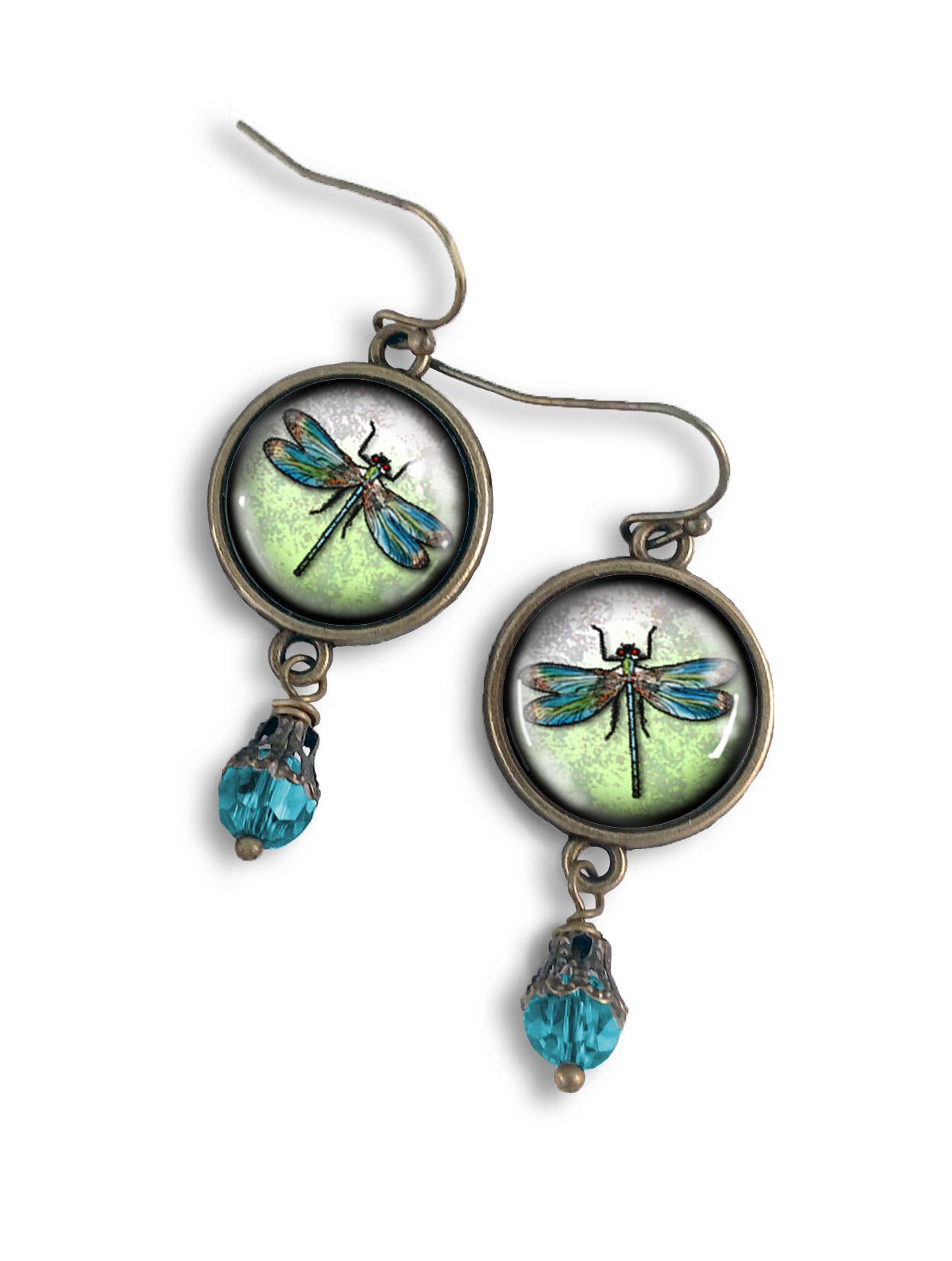 Dragonfly Vintage Earrings