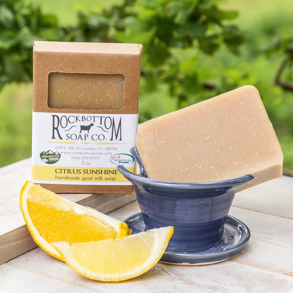Citrus Sunshine Goat Milk Soap