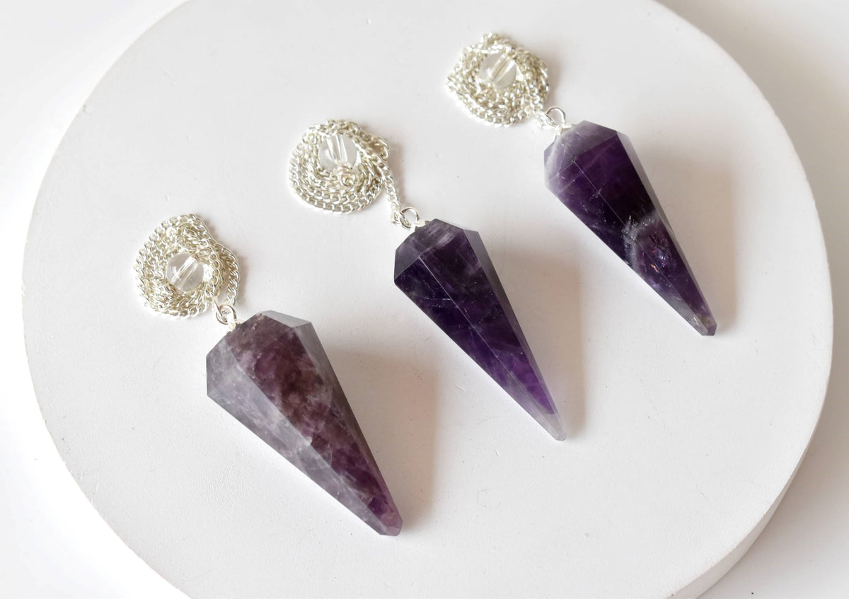 Dowsing Pendulum - Amethyst